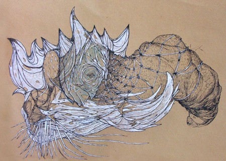 Bioabstraction, mix media, 2015